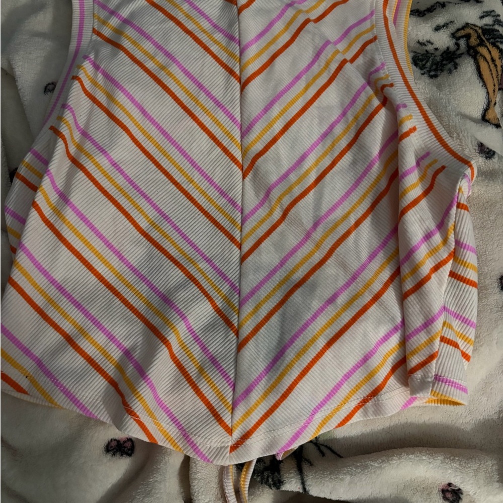Wild Fable Multicolor Striped Tank Top